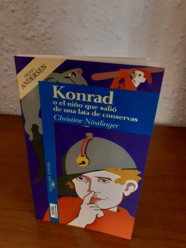 Portada del libro de KONRAD O EL NIÑO QUE SALIO DE UNA LATA DE CONSERVAS