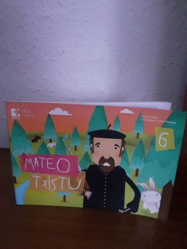 Portada del libro de MATEO TXISTU