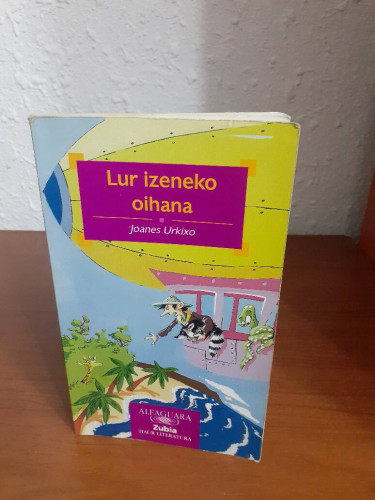 Portada del libro de LUR IZENEKO OIHANA