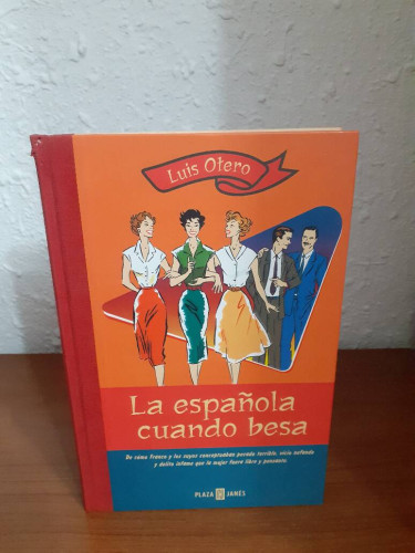 Portada del libro de ESPAÑOLA CUANDO BESA, LA