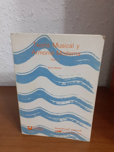 Portada del libro TEORIA MUSICAL Y ARMONIA MODERNA VOL II
