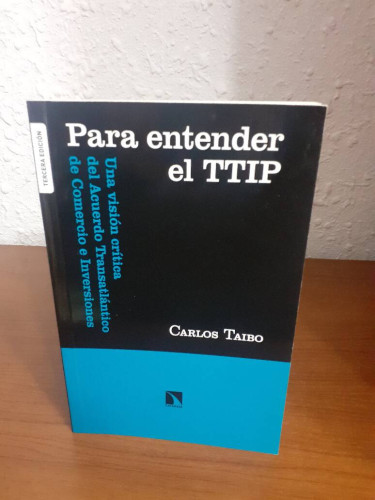 Portada del libro de PARA ENTENDER EL TTIP