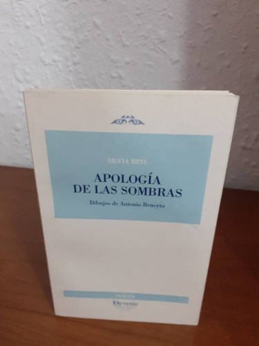 Portada del libro de APOLOGIA DE LAS SOMBRAS