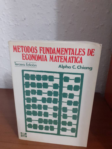 Portada del libro de METODOS FUNDAMENTALES DE ECONOMIA MATEMATICA