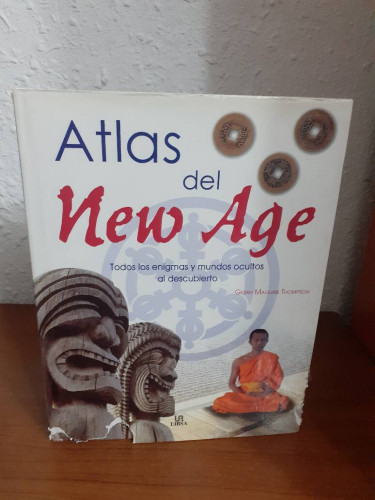 Portada del libro de ATLAS DEL NEW AGE TODOS LOS ENIGMAS Y MUNDOS OCULTOS AL DESCUBIERTO