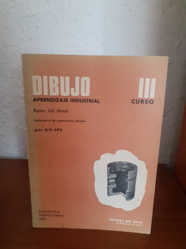 Portada del libro de DIBUJO APRENDIZAJE INSTRUAL III CURSO RAMA DEL METAL