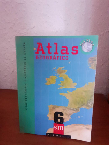 Portada del libro de ATLAS GEOGRAFICO E HISTORICO DE ESPAÑA