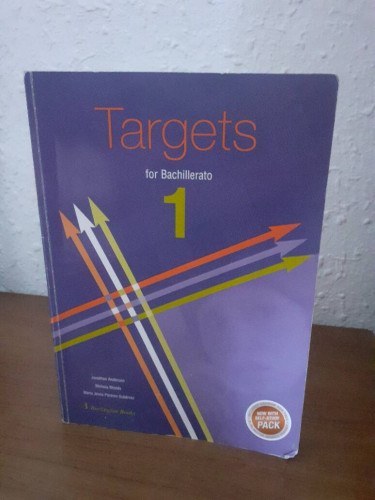 Portada del libro de TARGETS FOR BACHILLERATO 1