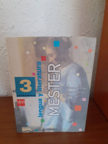 Portada del libro de LENGUA Y LITERATURA MESTER 3 SECUNDARIA