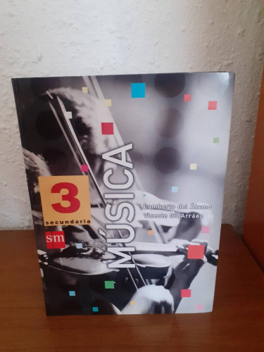 Portada del libro de MUSICA 3 SECUNDARIA