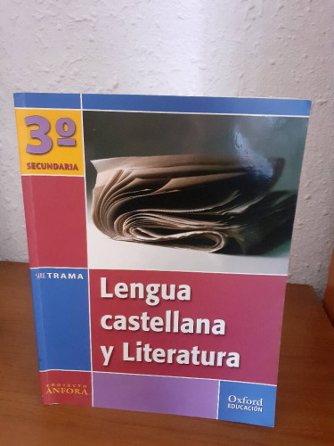 Portada del libro de LENGUA CASTELLANA Y LITERATURA 3 SECUNDARIA