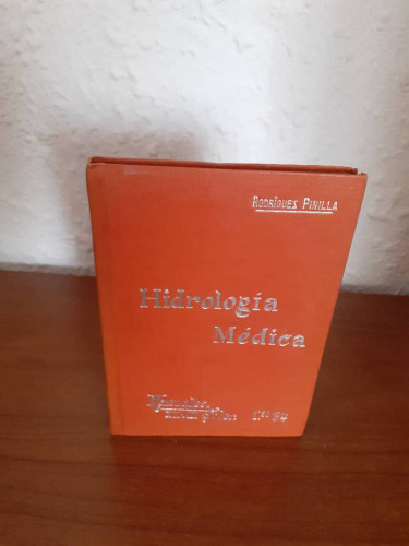 Portada del libro de HIDROLOGIA MEDICA