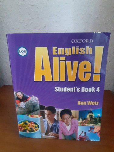 Portada del libro de ENGLISH ALIVE STUDENT'S BOOK 4