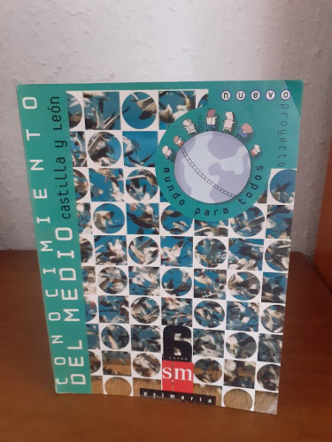 Portada del libro de CONOCIMIENTO DEL MEDIO CASTILLA Y LEON 6 CURSO PRIMARIA