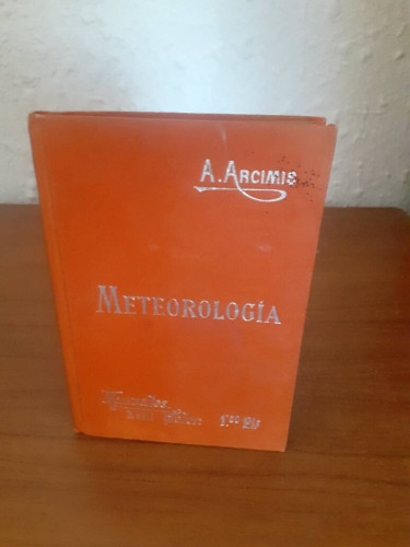 Portada del libro de METEOROLOGIA