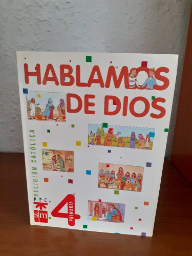 Portada del libro de HABLAME DE DIOS RELIGION CATOLICA 4 PRIMARIA