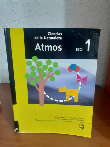Portada del libro de CIENCIAS DE LA NATURALEZA 1 ESO ATMOS