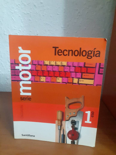 Portada del libro de TECNOLOGIA 1 ESO SERIE MOTOR