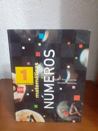 Portada del libro de MATEMATICAS 1 SECUNDARIA NUMEROS