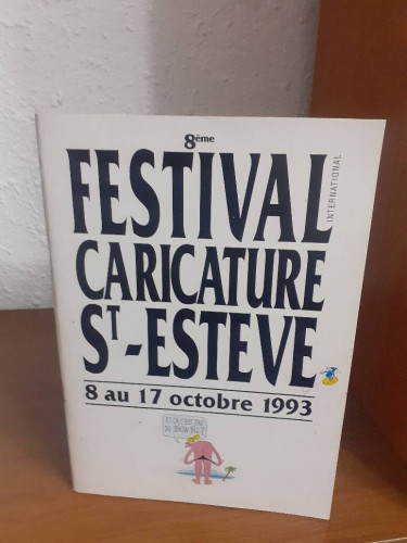 Portada del libro de LE FESTIVAL INTERNATIONAL DE LA CARICATURE DE SAINT ESTEVE