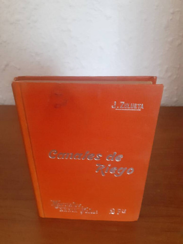 Portada del libro de CANALES DE RIEGO