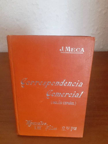 Portada del libro de CORRESPONDENCIA COMERCIAL INGLES ESPAÑOL