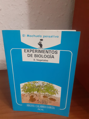 Portada del libro de Experimentos biologia: ii. vegetales