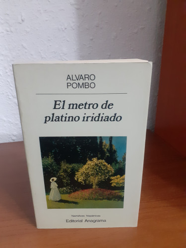 Portada del libro de El metro de platino iridiado