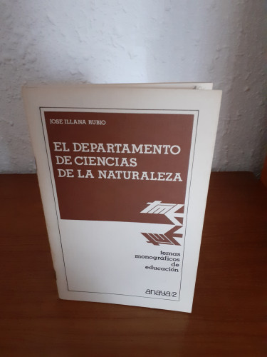 Portada del libro de El departamento de ciencias de la naturaleza