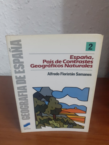 Portada del libro de España, país de contrastes geogricos naturales