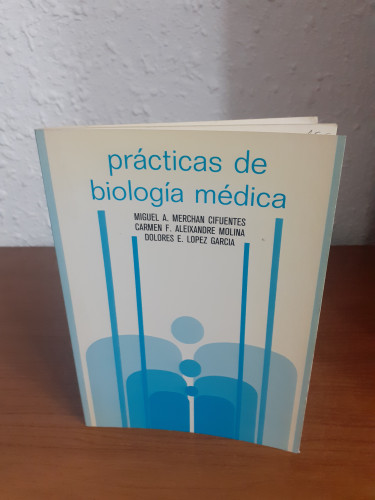 Portada del libro de Prácticas de biología médica