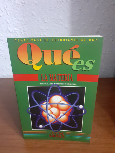 Portada del libro de Qué esla materia