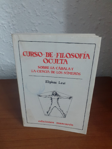 Portada del libro de Curso de filosofía oculta sobre la cábala y la ciencia de los números