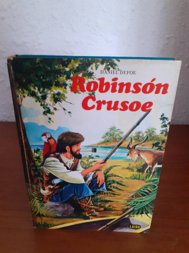 Portada del libro de ROBINSON CRUSOE