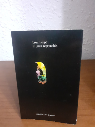 Portada del libro de Gran responsable, el