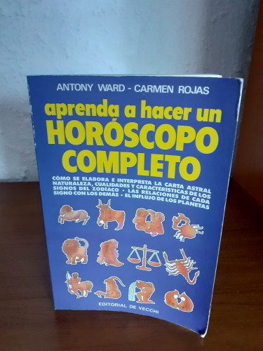 Portada del libro de Aprenda a hacer un horóscopo completo