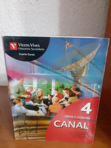 Portada del libro de CANAL 4 ESO LENGUA Y LITERATURA