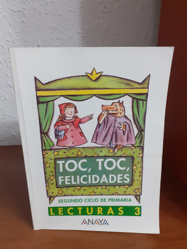 Portada del libro de Toc, toc, felicidades 3 lecturas