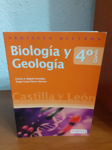 Portada del libro de Biología y geología, 4 ESO, Castilla y León