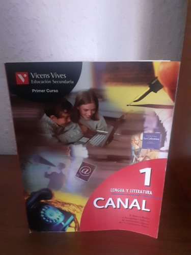 Portada del libro de LENGUA Y LITERATURA CANAL 1ºESO