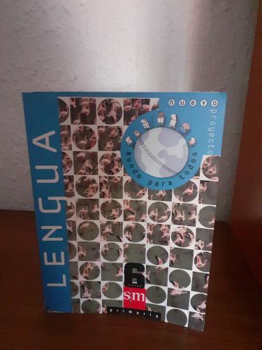 Portada del libro de Lengua 6 curso primaria nuevo proyecto mundo para todos