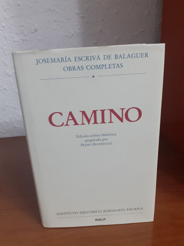 Portada del libro de CAMINO (EDICION CRITICO-HISTORICA PREPARADA POR PEDRO RODRIGUEZ)