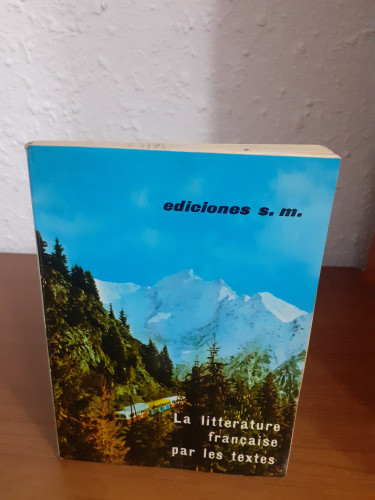 Portada del libro de La litterature française par les textes 5 año