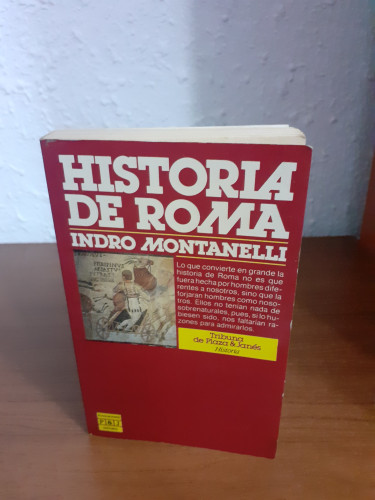 Portada del libro de Historia de Roma