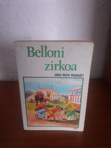 Portada del libro de Belloni zierkoa