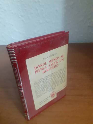 Portada del libro de DONDE MENOS SE PIENSA SALTA UN HEREDERO