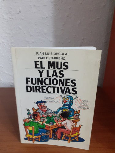 Portada del libro de El mus y las funciones directivas