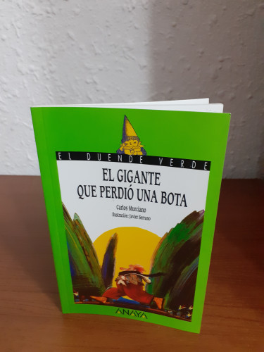 Portada del libro de El gigante que perdió una bota