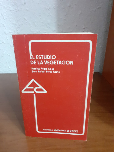 Portada del libro de EL ESTUDIO DE LA VEGETACIÓN