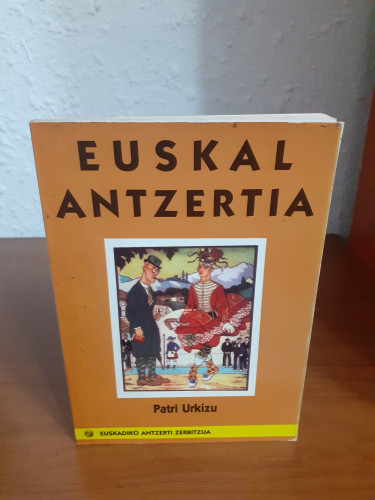 Portada del libro de Euskal antzertia